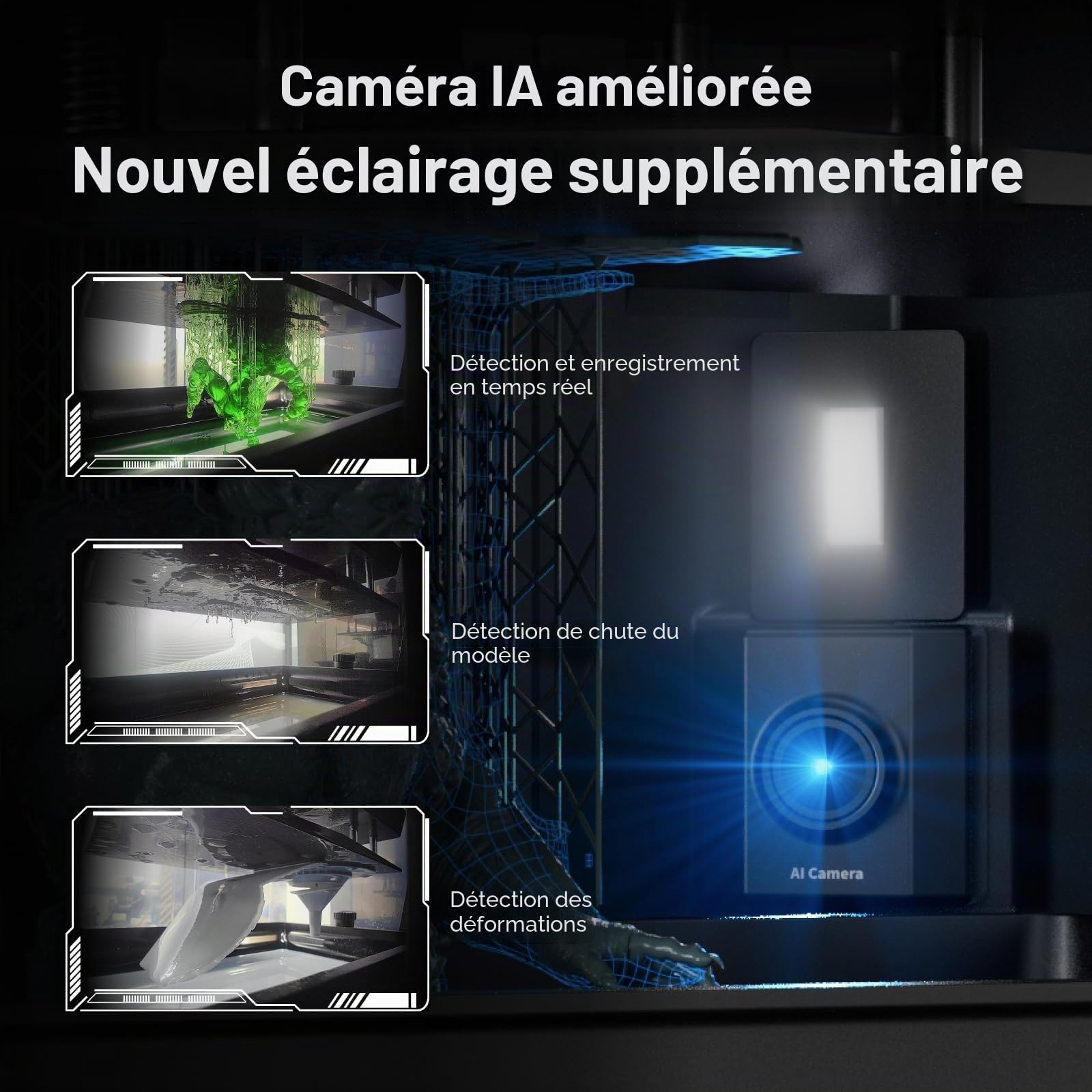ELEGOO Saturn 4 Ultra 16K Imprimante 3D Résine avec LCD 10", Haute Résolution, Réservoir de Résine Chauffant, Impression Rapide 150 mm/h, Transfert Wi-FI, Taille d'impression 211,68×118,37×220 mm³