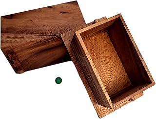Secret Lock Box Wood Puzzle Box - Put a Gift Card or Money Inside
