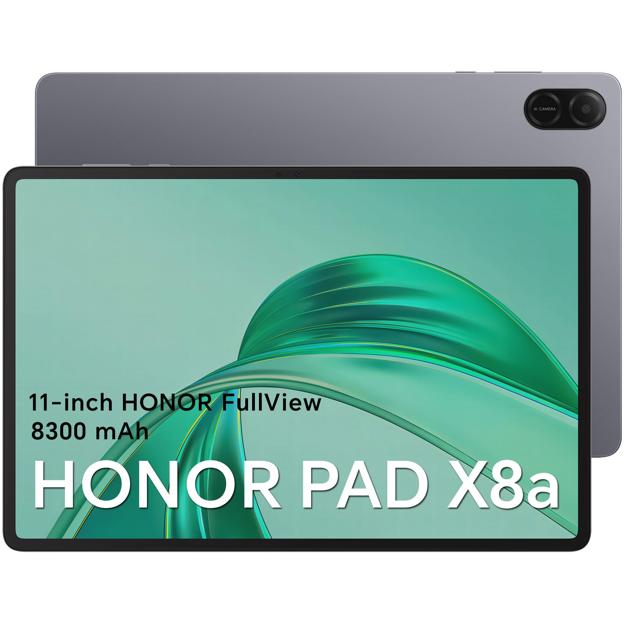 HONOR Pad X8a 11 Pollici 90Hz Eye Protection Display 4GB/128GB WIFI 8300mAh Batteria Tablet, 4 Altoparlanti, Android 14, Space Gray [Versione italiana]