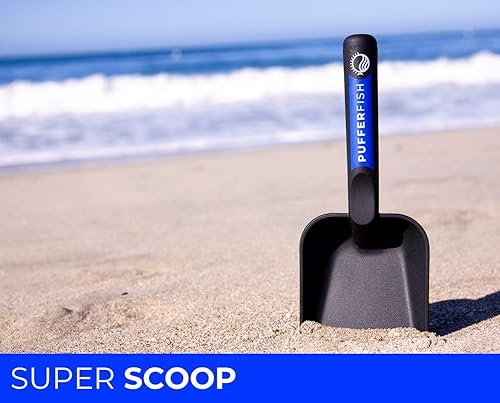 Miniatura 6 de PUFFERFISH Kit de castillo de arena, herramientas de calidad profesional para construir increíbles castillos de arena, incluyendo cubo, pala de