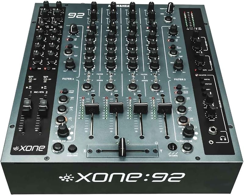 Allen & Heath Xone:92 Mk2 Analog 4-channel DJ Mixer