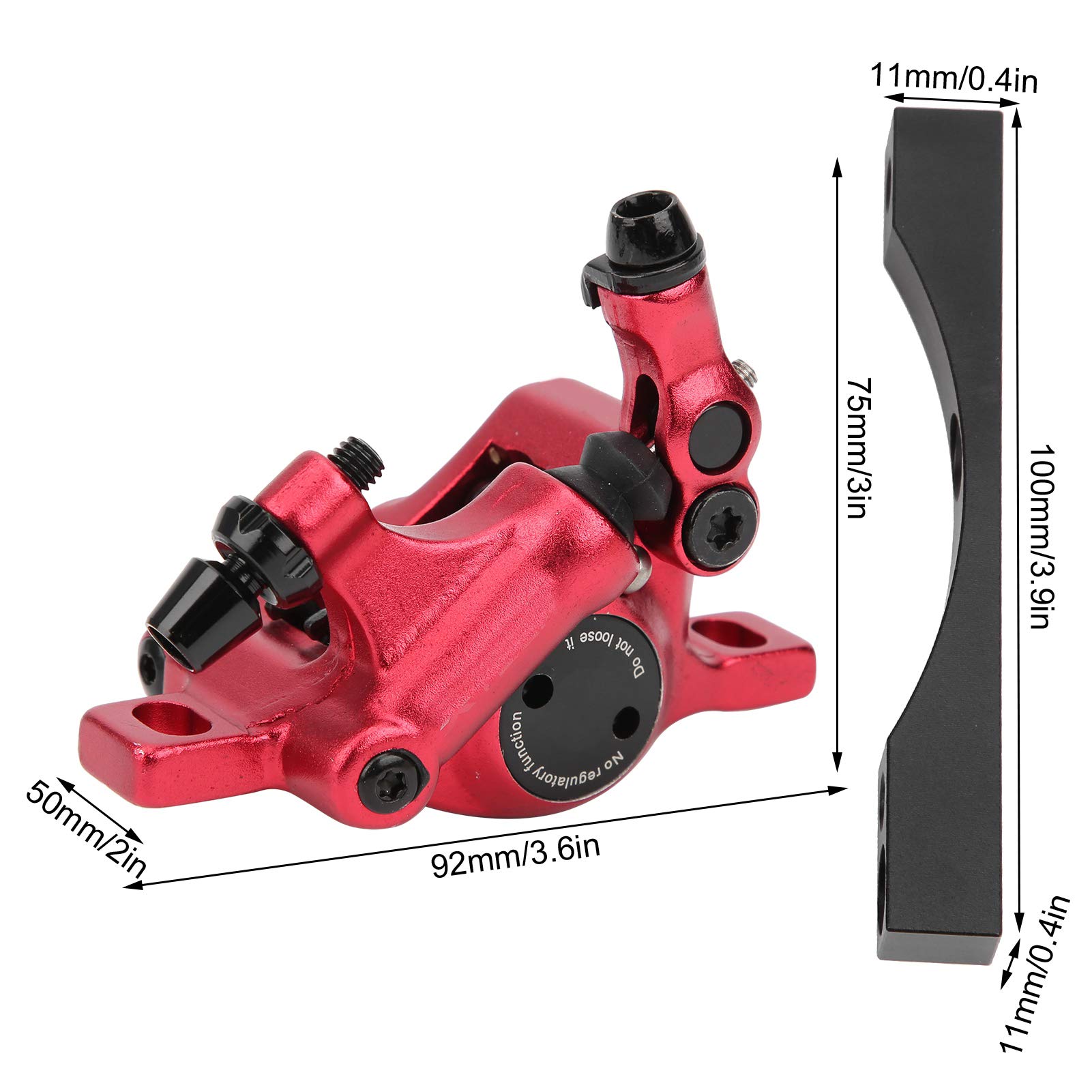 VGEBY Hydraulischer Bremsadapter Für Xiaomi M365 E-Scooter – Bidirektionaler Kolben, Edelstahl/Alu, Upgrade Auf Ölbremse