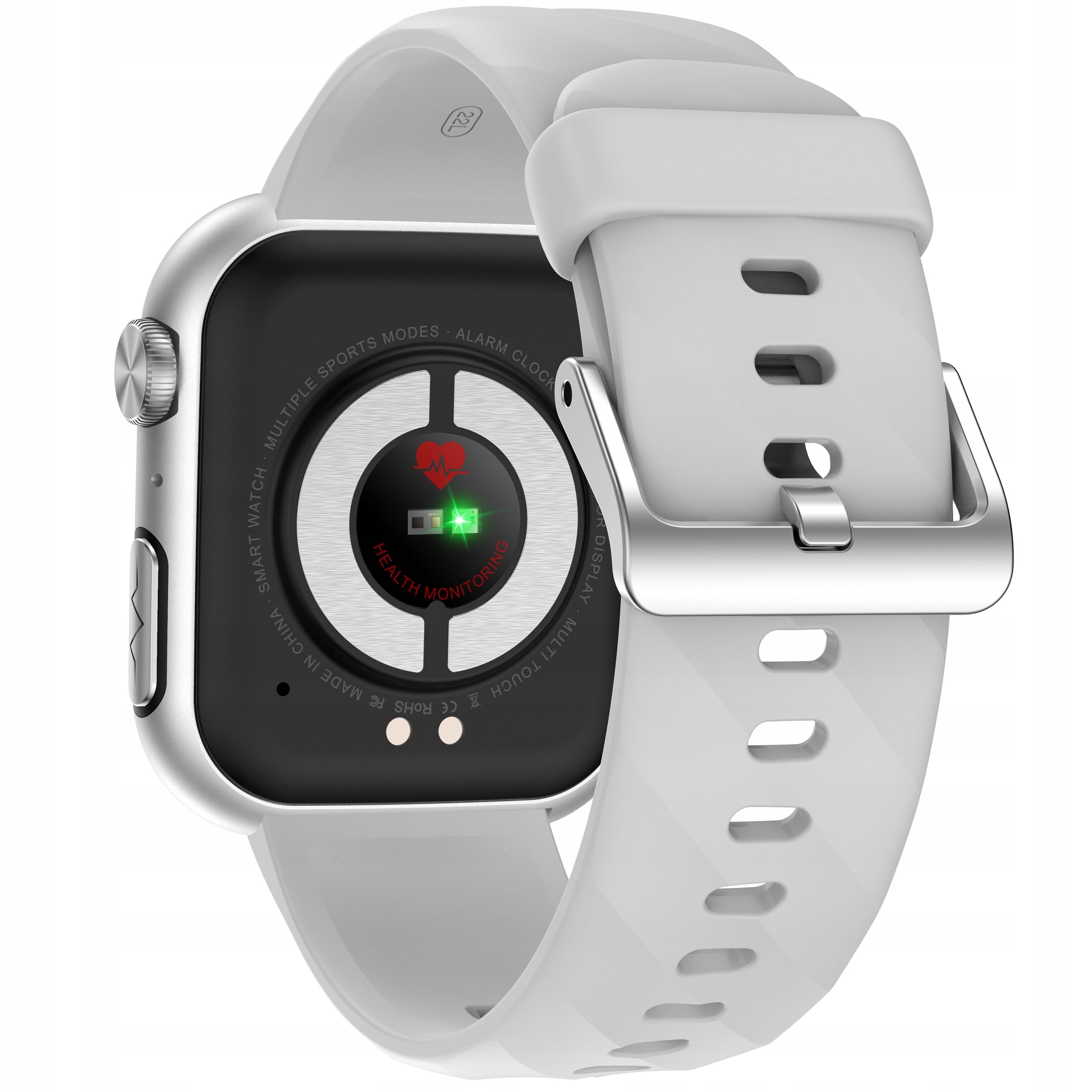 SMARTWATCH DLA SENIORA ZEGAREK TĘTNO CIŚNIENIE EKG TLEN BMI HRV MENU PL