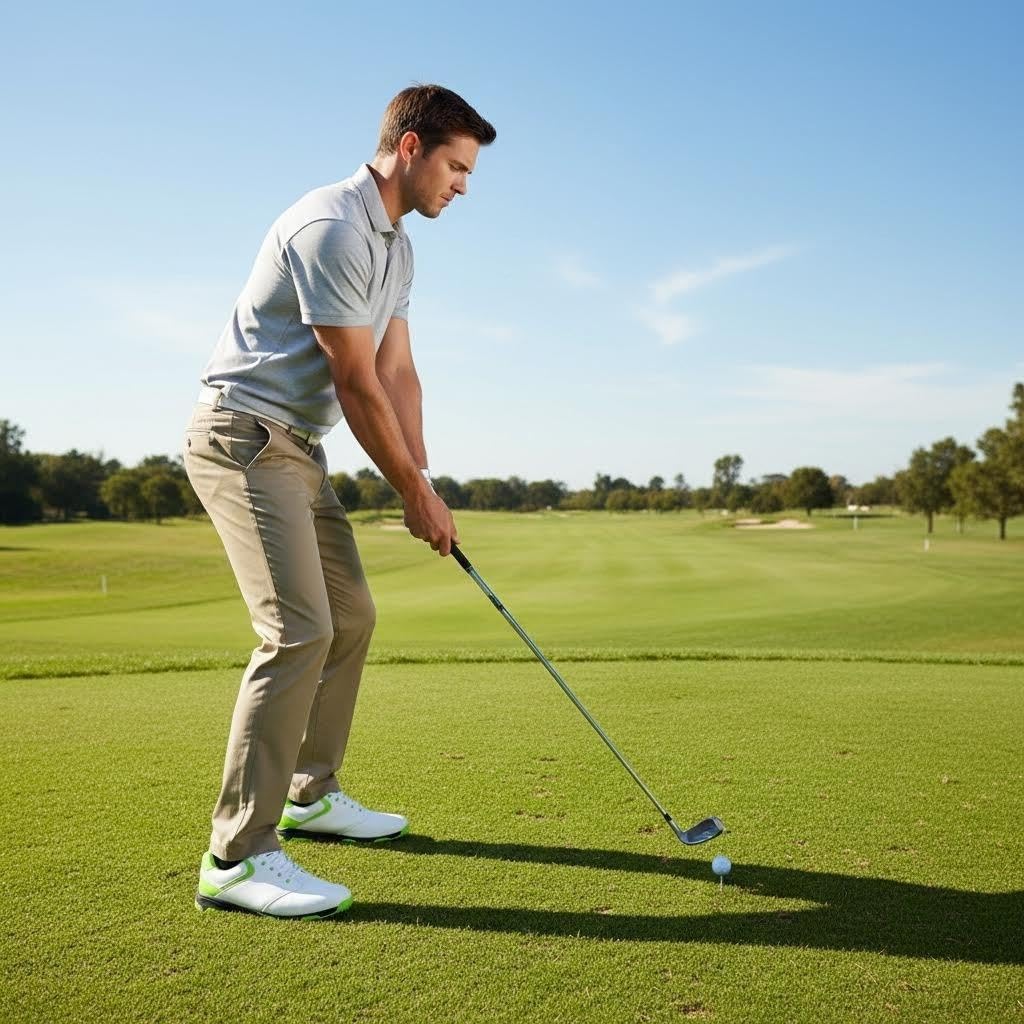 Antideslizante Zapatos de Golf Impermeables con Espigas para Hombres