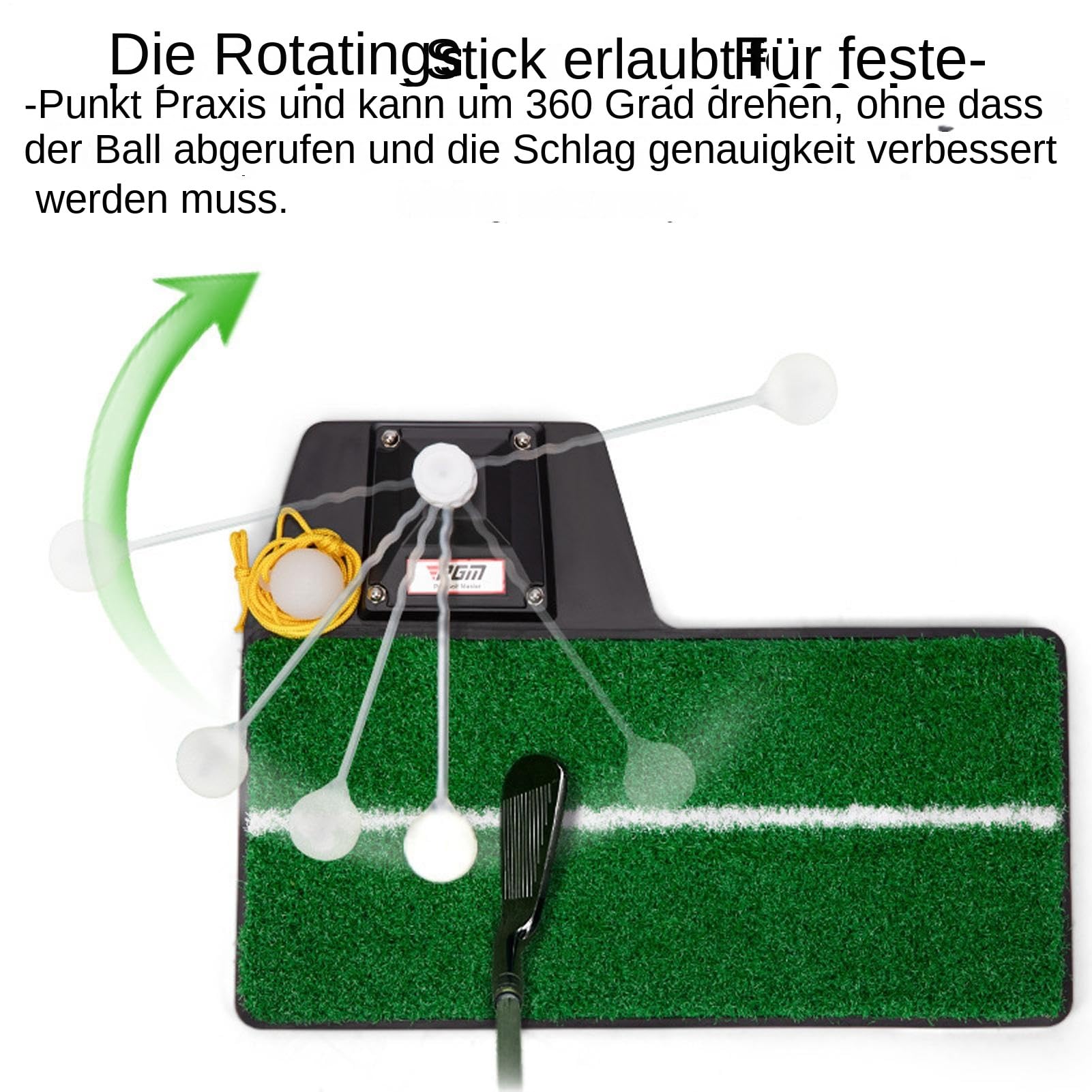 Trener Swingu Golfowego Sprzęt Treningowy Z Regulacją Wysokości | Precyzyjny Trener Swingu Golfowego Dla Mężczyzn Kobiet Graczy Hobbystów Męża Dziadka Chłopaka Rodziny