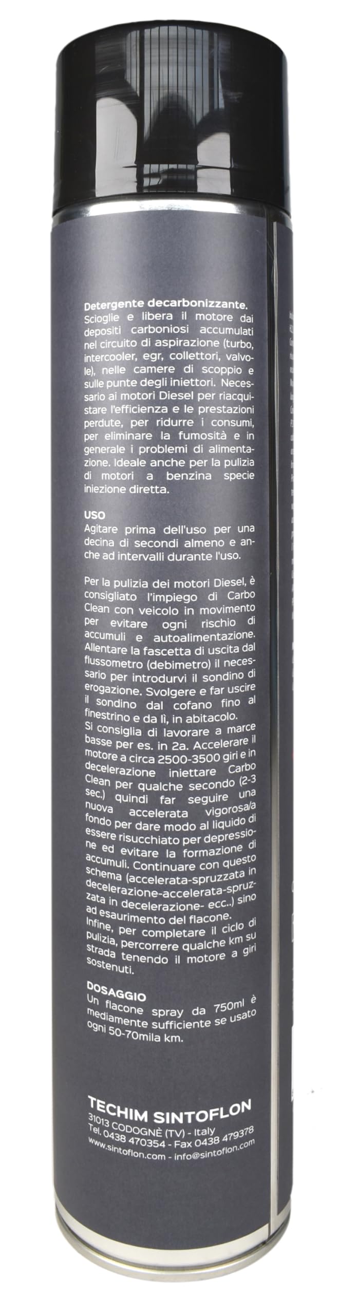 Sintoflon Carbo Clean - Decarbonizzante Spray Motore con sondino