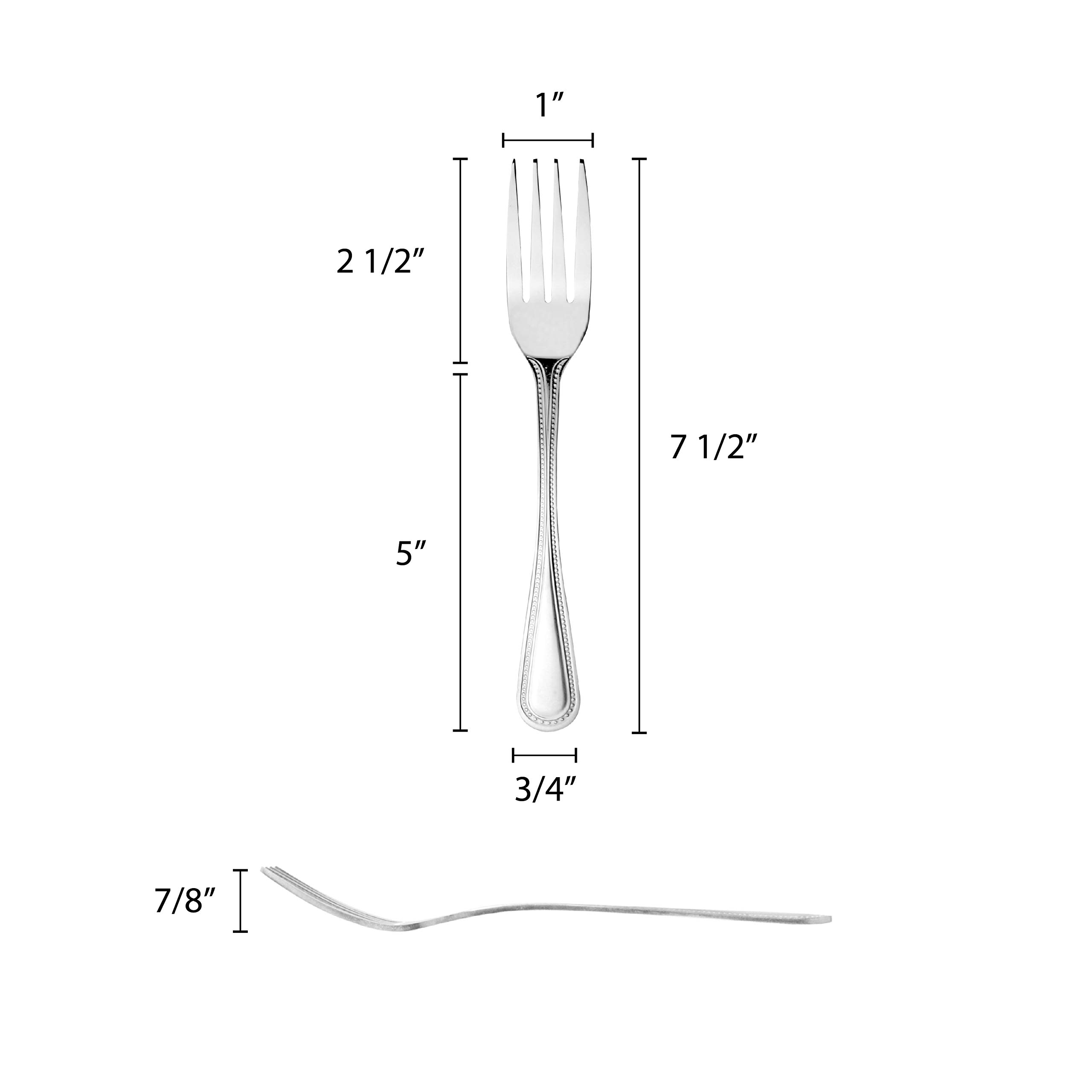 Thunder Group Flatware-Jewel stainless steel dinner fork, comes in dozen