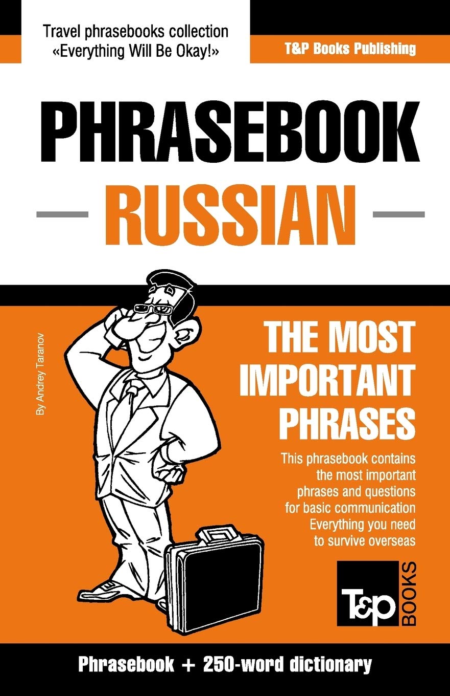 English-Russian phrasebook and 250-word mini dictionary: 254 (American English Collection)