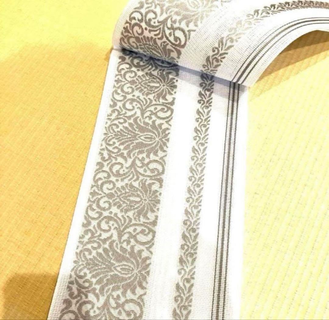 東レ　シルック　長襦袢地　反物　万葉色彩ぼかし 東レ シルック 長襦袢 万葉レトロ襦袢 百鬼夜行 白 洗える長襦袢