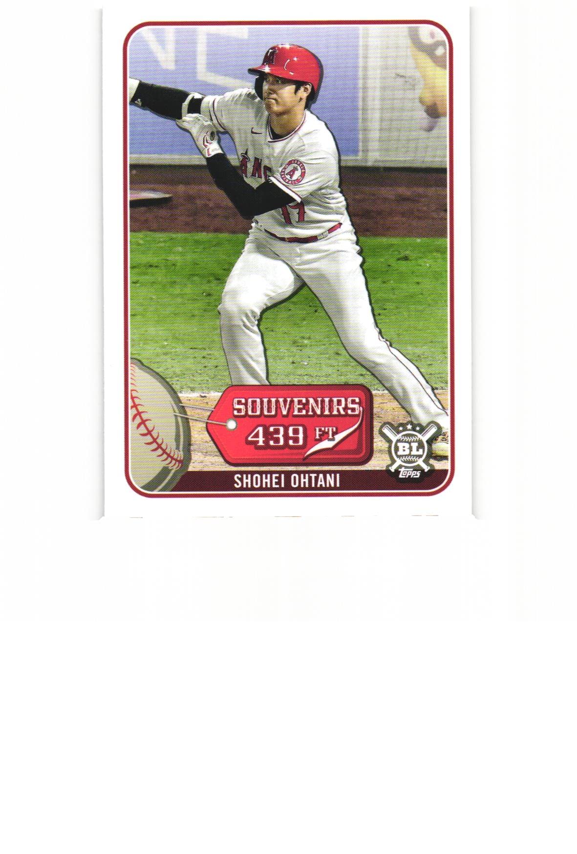 SHOHEI OHTANI 2021 Topps Big League Souvenirs #SO-3 Baseball Card