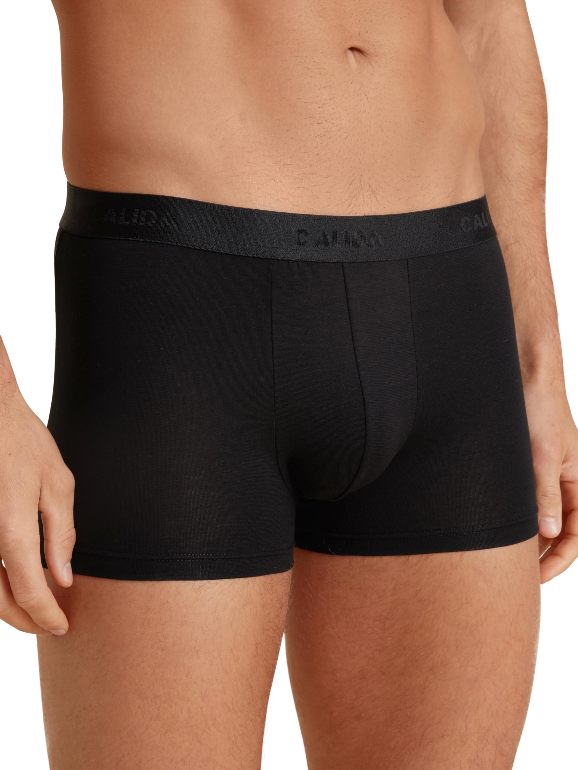 Boxer Calida Men's Evolution de algodon elastico de maxima suavidad 8