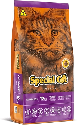 Ração Special Cat Castrados 10,1Kg