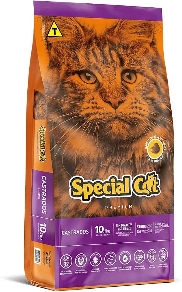 Ração Special Cat Castrados 10,1Kg