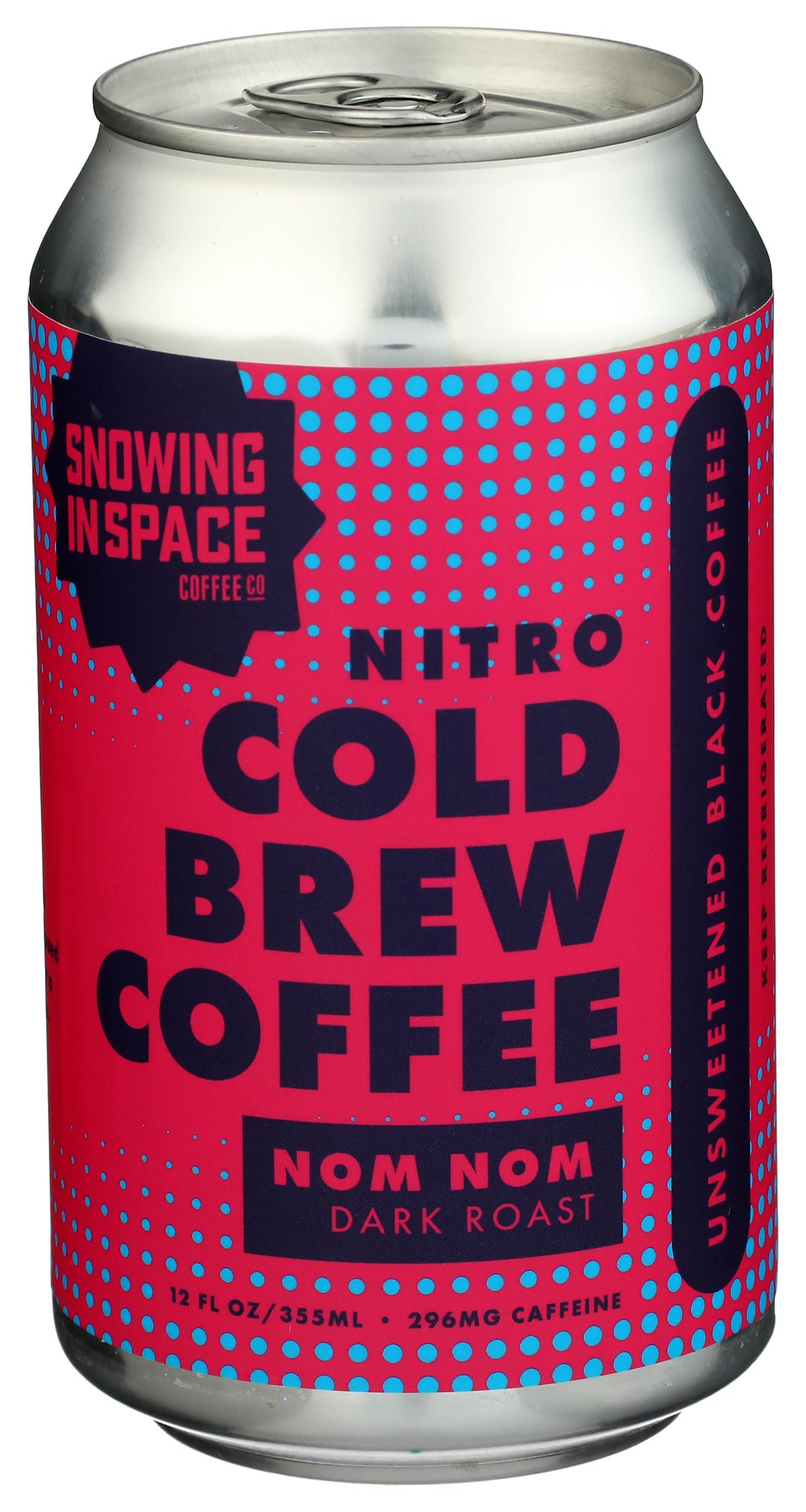 Snowing in Space Nom Nom Nitro Cold Brew Coffee, 12 FZ | Grocery