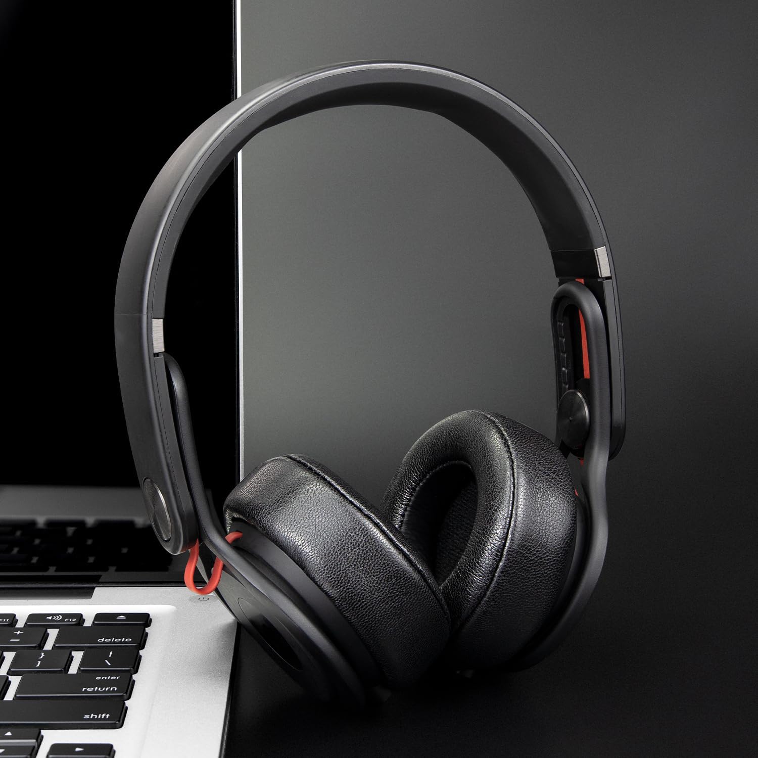 SOULWIT Professional Earpads Cushions Replacement for Beats by Dr.Dre Mixr On-Ear Headphones, Ear Pads with Softer Protein Leather, Noise Isolation Foam - Black