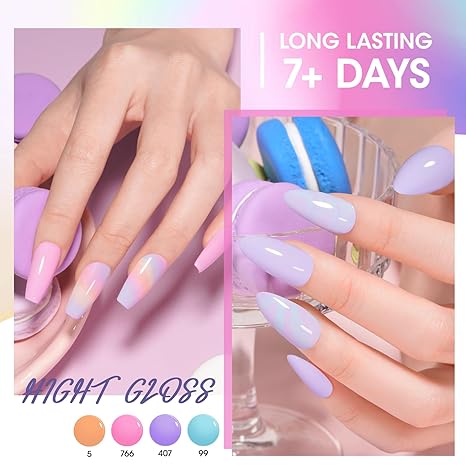 Pastel Nail Polish Set for Spring/Summer 2025 ✨