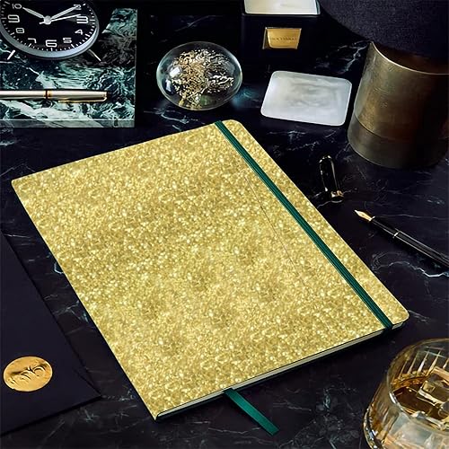 Miniatura 7 de Cinta Washi con purpurina, 3 rollos de cinta decorativa dorada de 58 pulgadas (0.591 in), autoadhesiva para manualidades con ribete dorado con