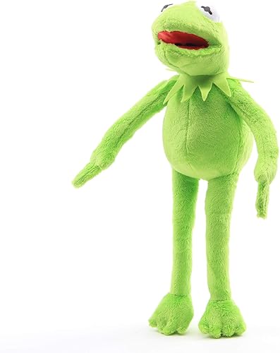 Miniatura 3 de uiuoutoy Figura de peluche suave de la rana de 16 pulgadas