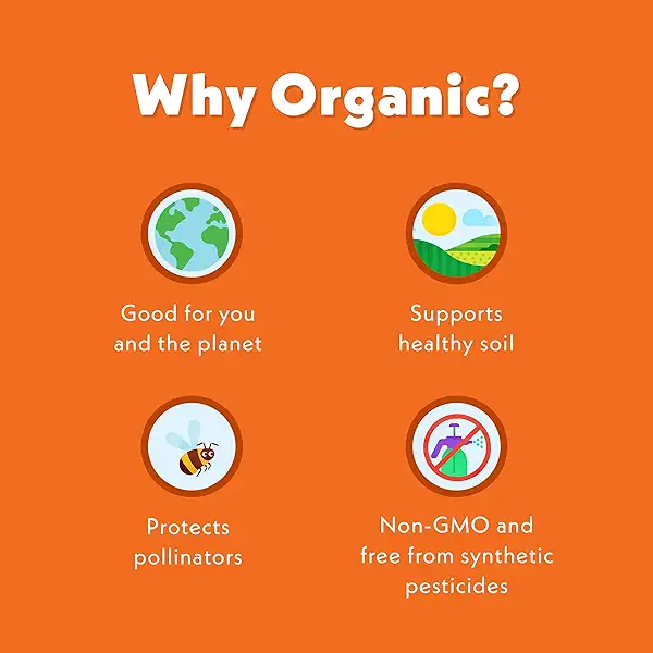 Once Upon a Farm Oat Milk Smoothie Orange-tastic Organic Snack Pouch, 3.2oz 8