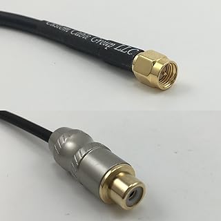 3 feet RG142 SMA MALE to RCA FEMALE Pigtail Jumper RF coaxial cable 50ohm Quick USA Shipping