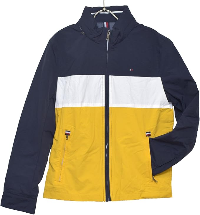 Amazon トミーヒルフィガー Tommy Hilfiger ナイロン ジャケット メンズ ウインドブレーカー アウター ジップ トミー Tmb 157an057 並行輸入品 コート ジャケット 通販