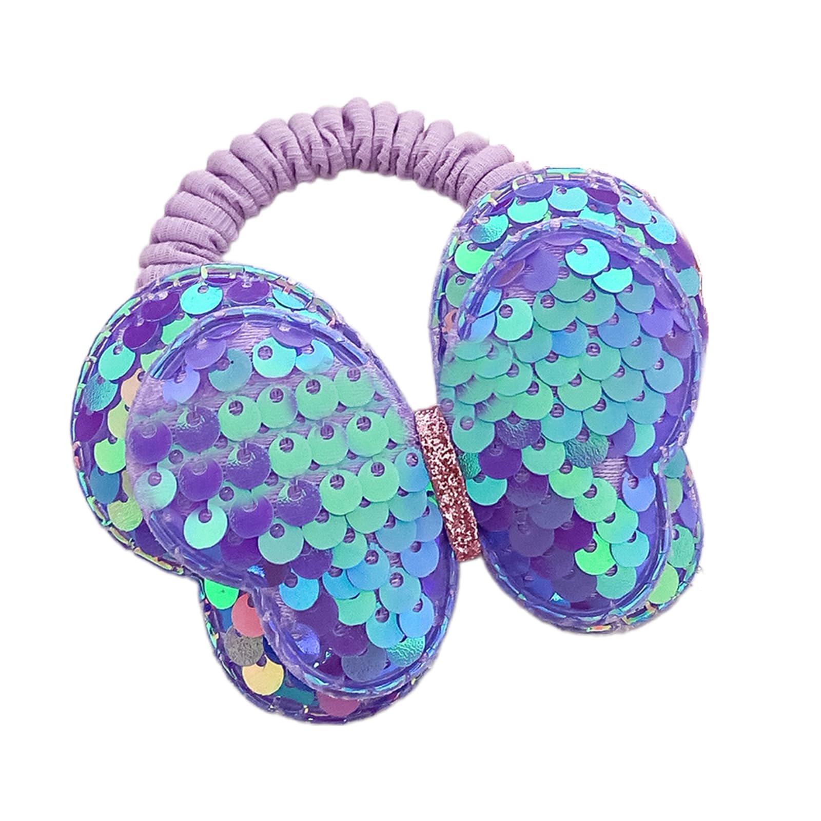 Fentency Hair Scrunchies Thick Sequined 2000s Hair Scrunchy Elegant Hair Rope Scrunchy Women Ponytail Holder