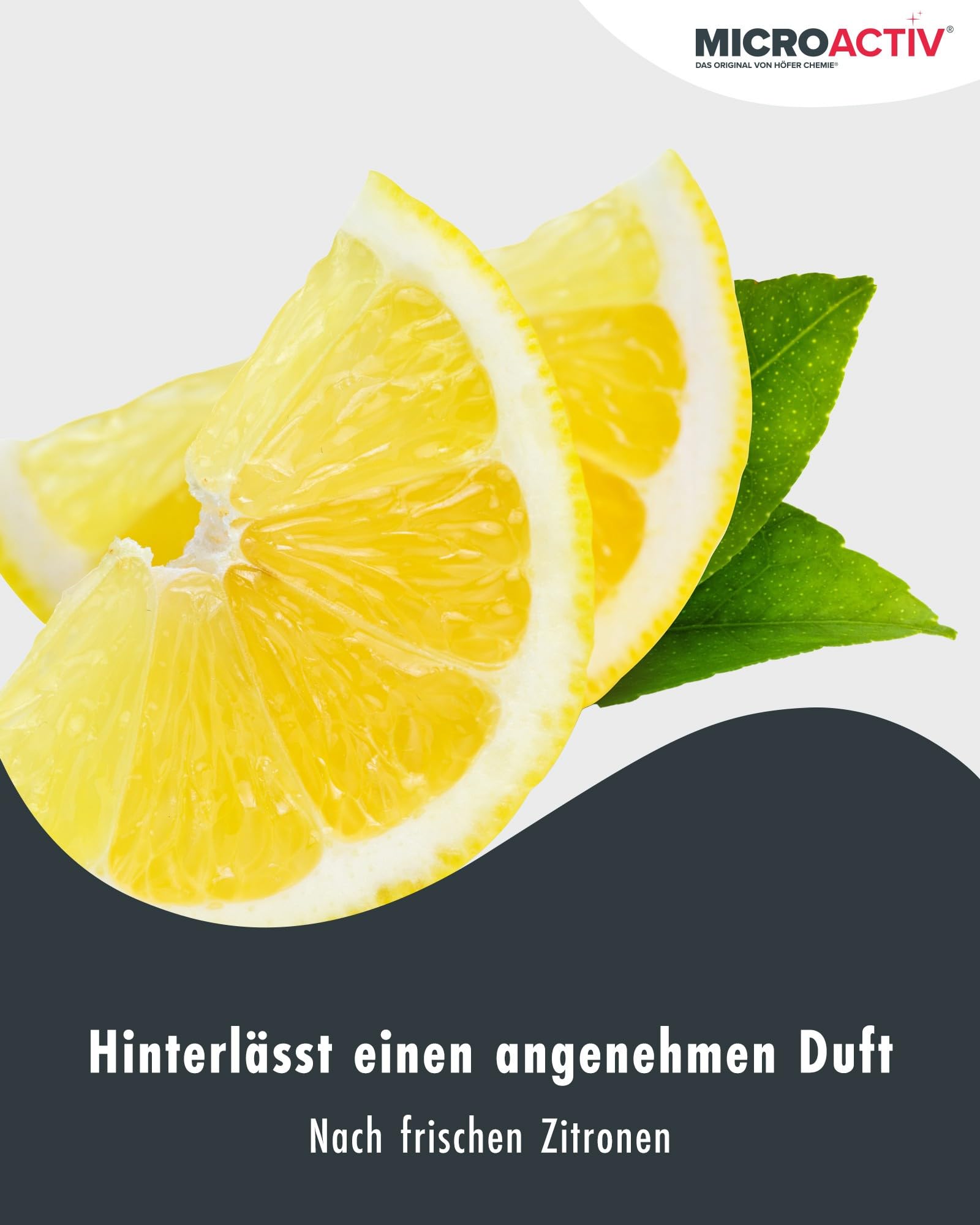 MICROACTIV Zitronensäure flüssig 4 x 5 L | Kraftvoller Entkalker für Kaffeevollautomat, Wasserkocher & Dusche - Biologisch abbaubar - Ideal im Haushalt