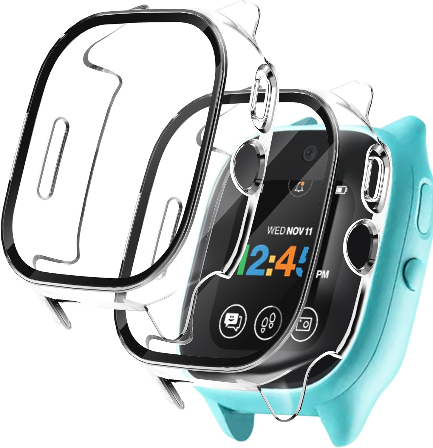 【2 Pack】 Seltureone Hard PC Case for Verizon Gizmo Watch 3