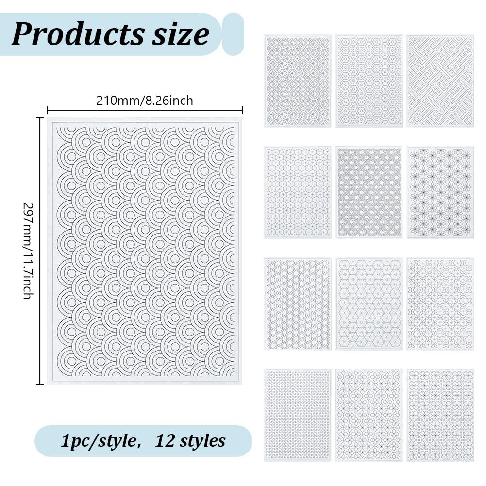GLOBLELAND 4 Feuilles 57Pcs Stabilisateurs d'Animaux de Ferme Hydrosolubles pour Broderie à la Main sur Tissu, Pratique de Points de Broderie, Motifs de Broderie, Transferts pour Brodeuses Débutantes GLOBLELAND 4 Feuilles 57Pcs Stabilisateurs d'Animaux de Ferme Hydrosolubles pour Broderie à la Main sur Tissu, Pratique de Points de Broderie, Motifs de Broderie, Transferts pour Brodeuses Débutantes