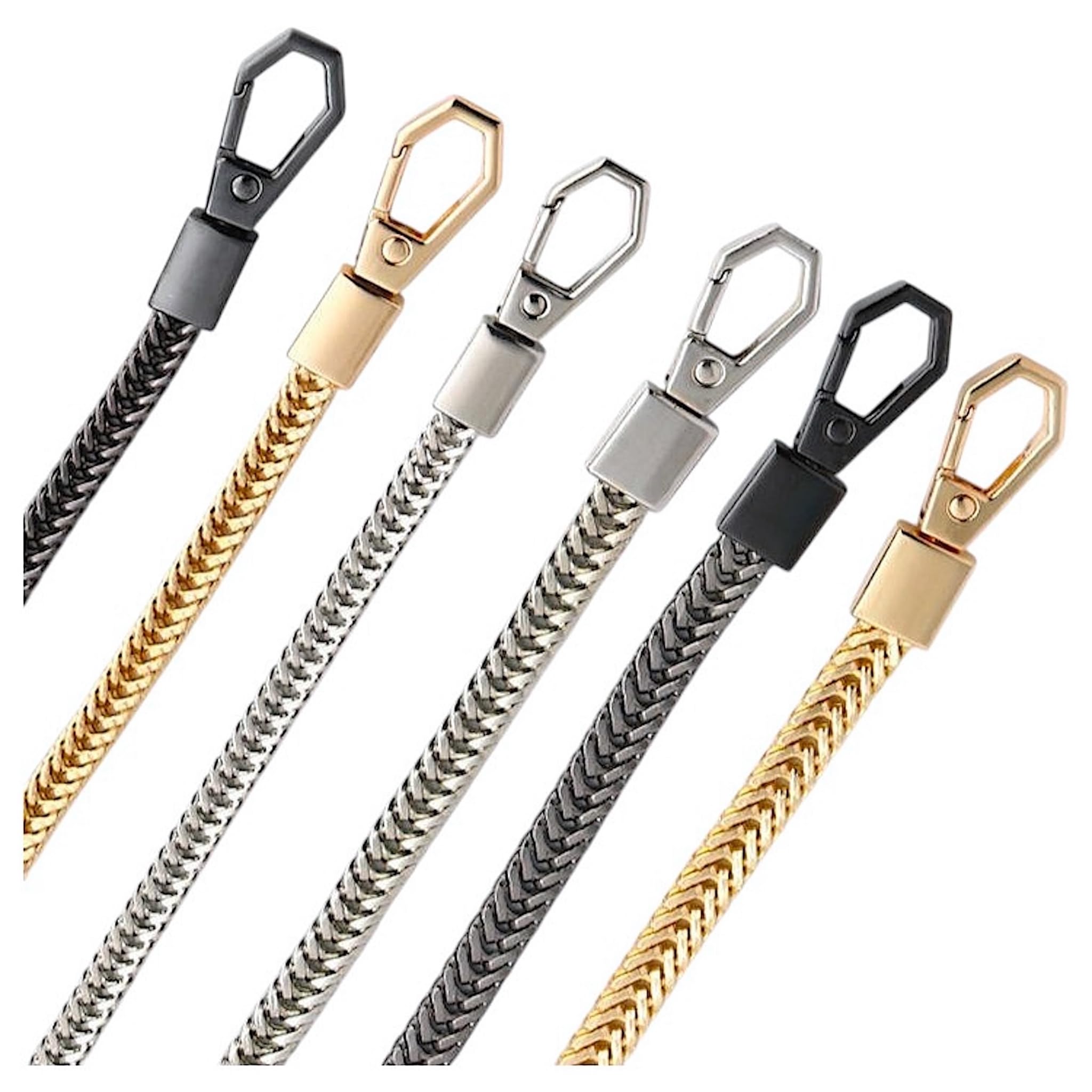 Crossbody Phone Chain, Cell Phone Lanyard, Chic Style Gold Black Or Silver, Premium Quality Lanyard For Iphone Or Android