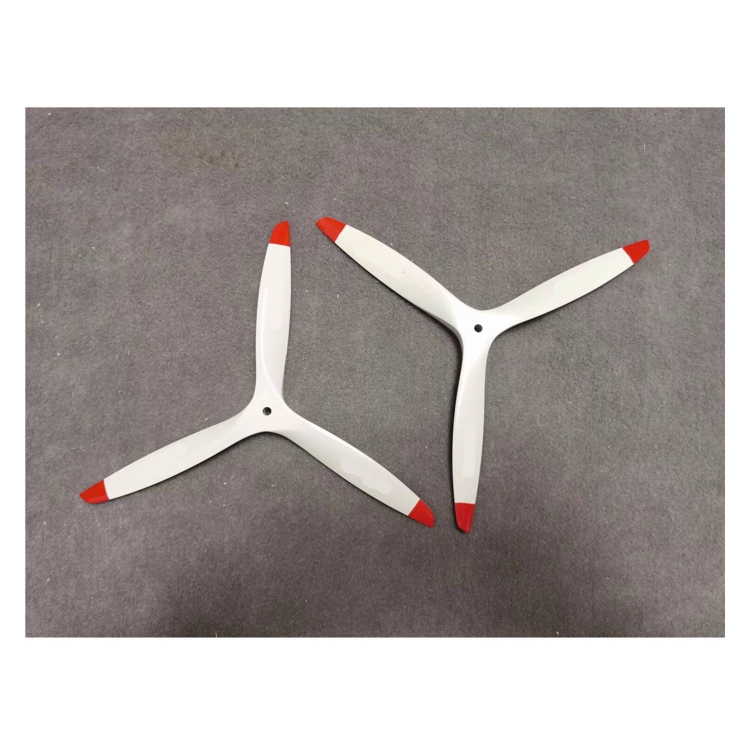 Apto for Modelo de avión RC, 1 Uds., 3 Palas, 20/21/22/23/24 Pulgadas, hélice de Madera Blanca hacia adelante (CCW) y Marcha atrás (CW)(23x8 CW Pull 1pcs)