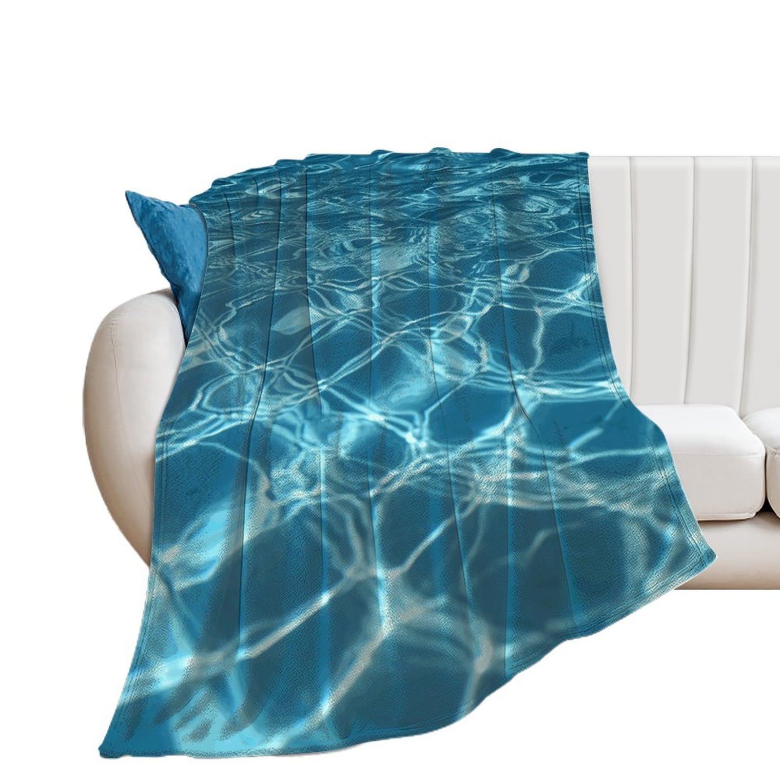 Couverture en flanelle de microfibre douce pour canapé et lit de voyage