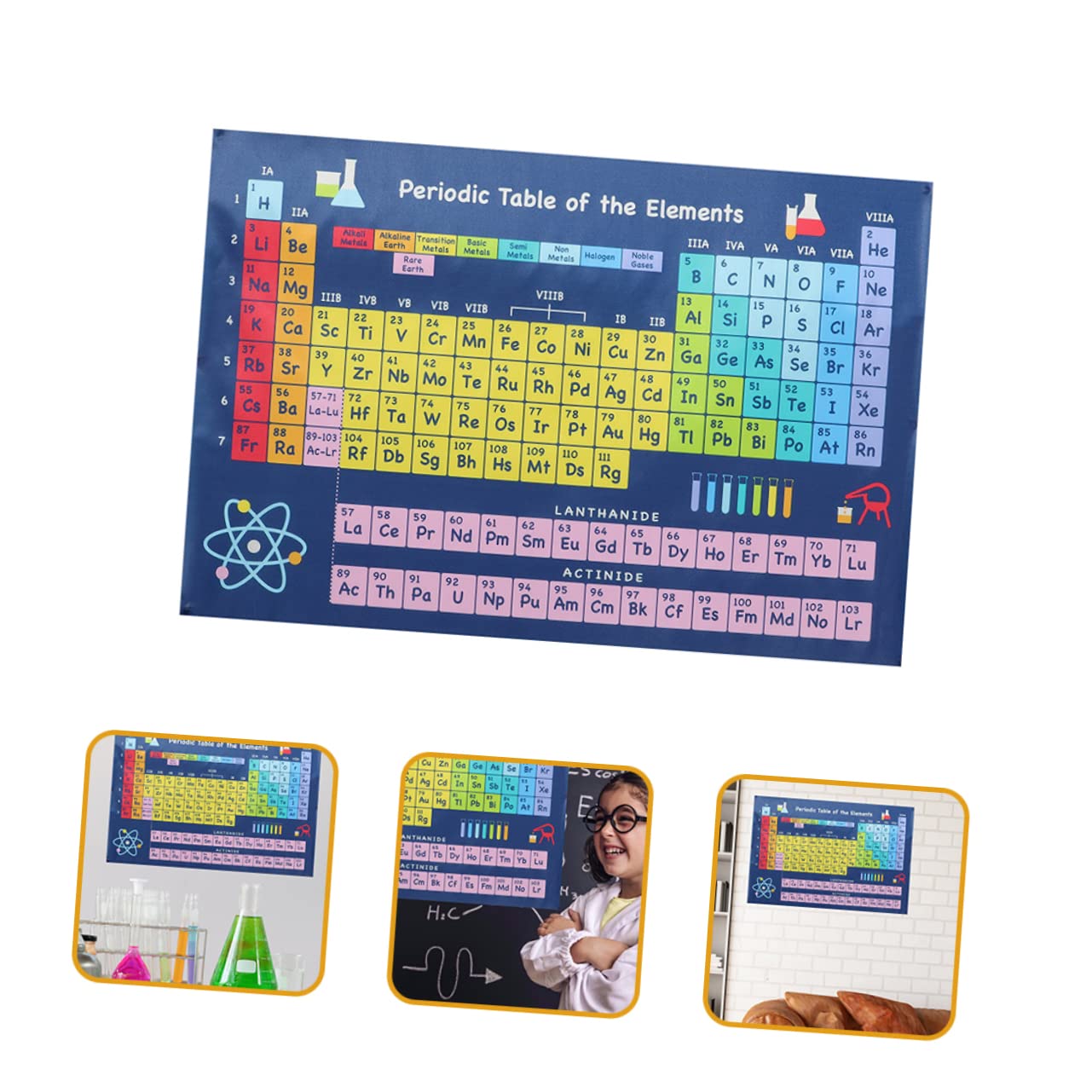 Amazon.co.jp: POPETPOP 元素周期表ポスター 40×60cm 明確レイアウト