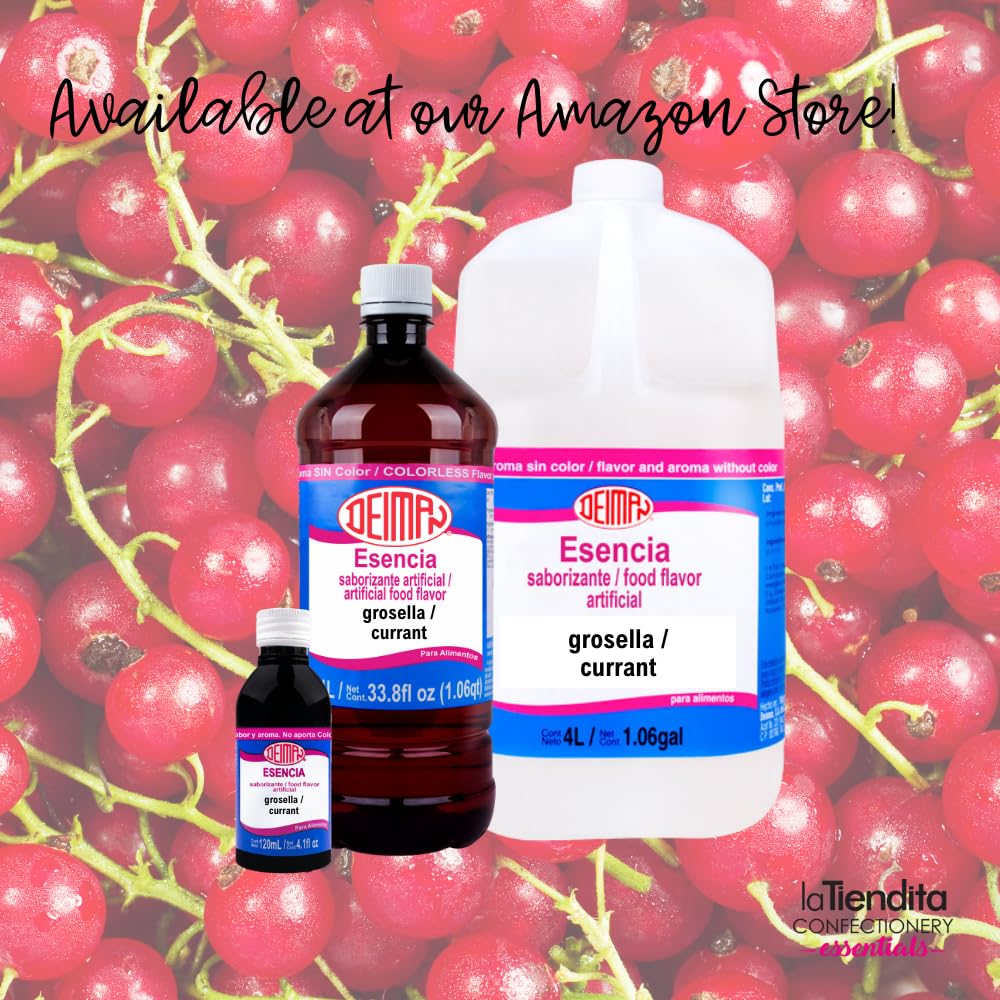 Deiman Artificial Food Flavoring Currant Essence (33.8 fl oz)