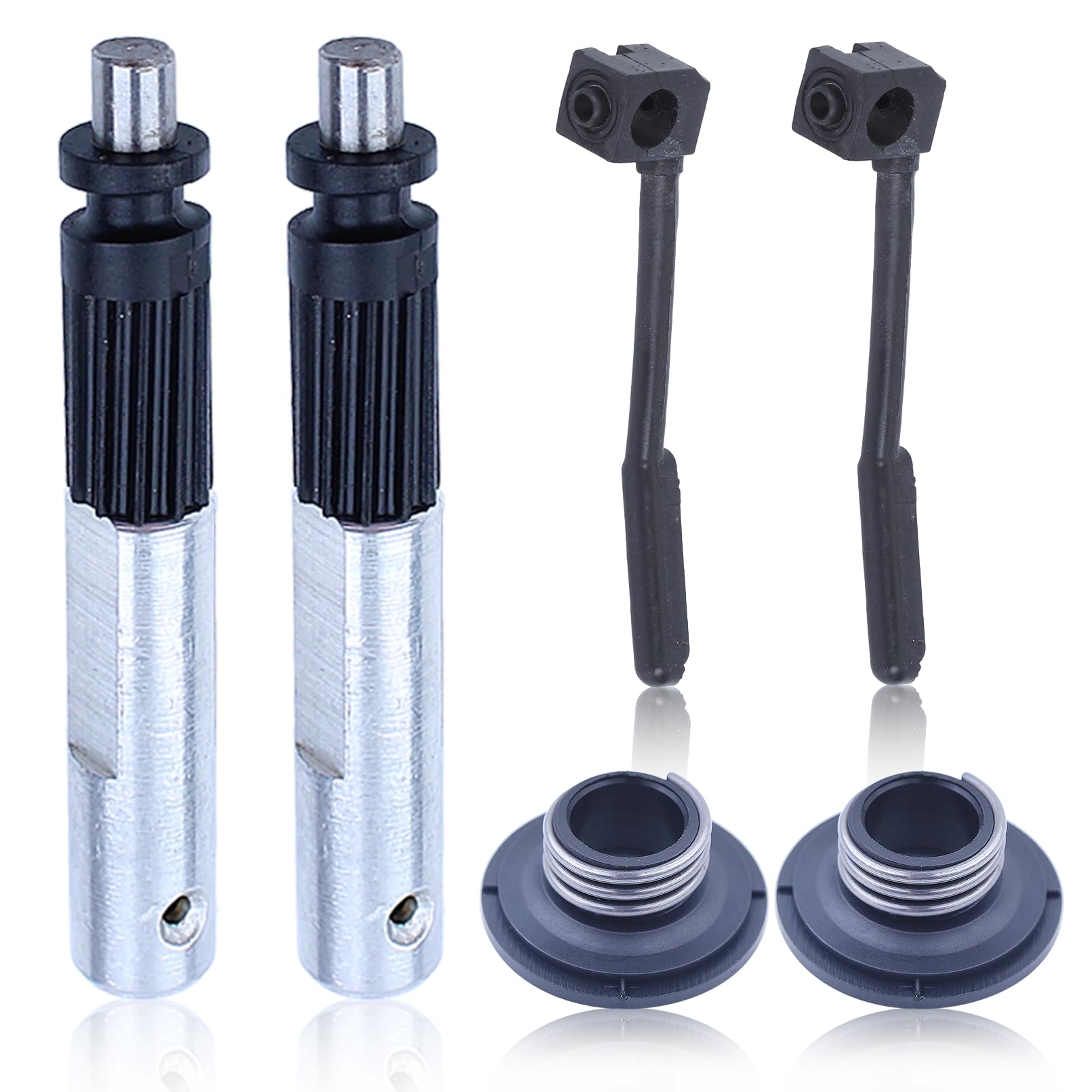 Kit Riparazione Pompa Olio Per Motoseghe Husqvarna 435 440E 445 450 E Jonsered CS2240 – 2 Pompe, 2 Tubi E 2 Ingranaggi
