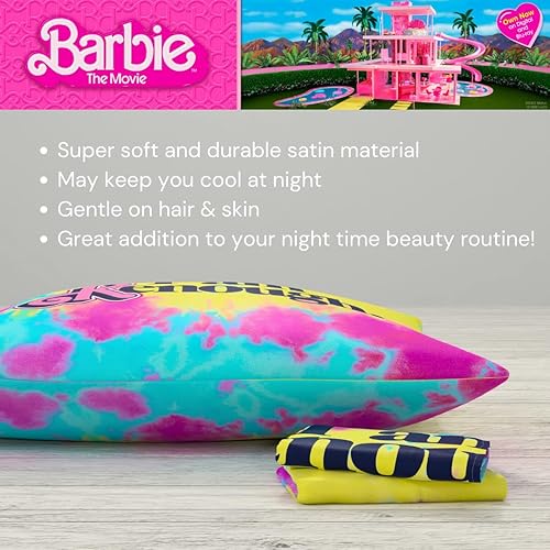 Miniatura 4 de Franco Collectibles Barbie Movie Kenough Beauty - Funda de almohada de satén sedosa estándar de 20 x 30 pulgadas para cabello y piel (producto