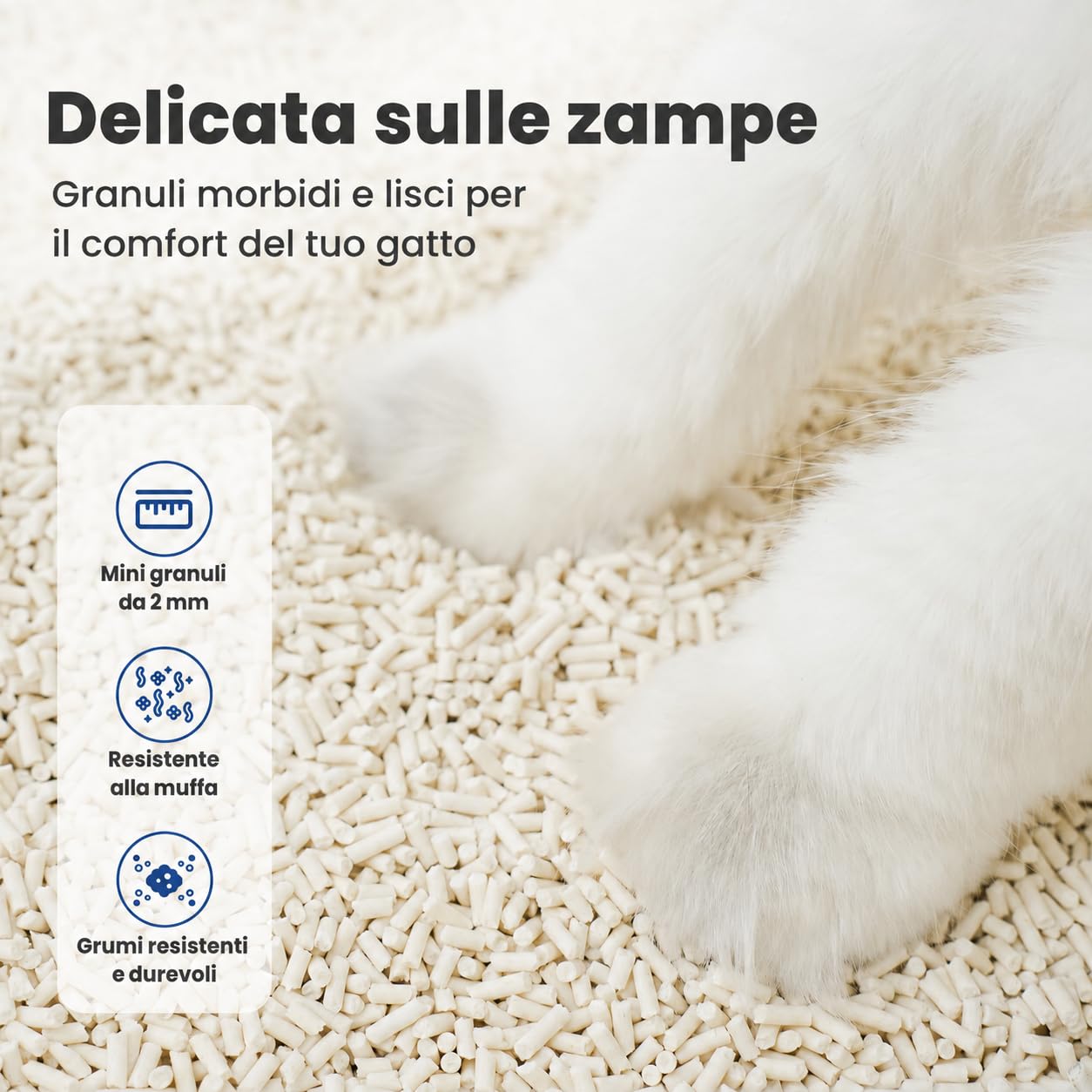 Neakasa Lettiera per gatti in manioca e tofu, agglomerante, controllo degli odori, ingredienti naturali vegetali, ultra assorbente e ad asciugatura rapida, bassa polvere