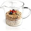 250ml/1 Cup Measuring Cup,High Borosilicate Glass Measuring Cups Liquid for Kitchen,Restaurant (250ml)