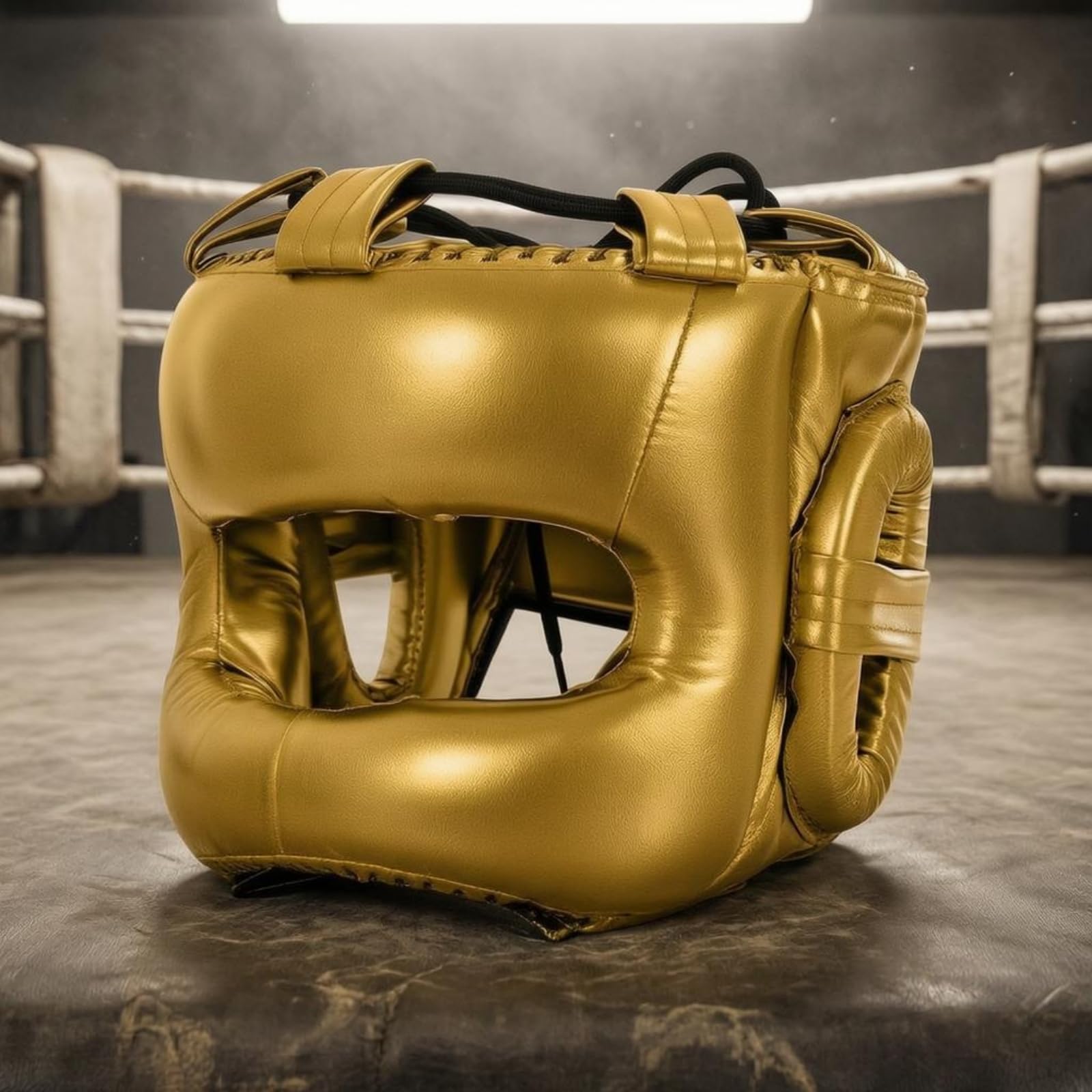 predolo Casco Pugilato Imbottito Casco Sparring Lucido