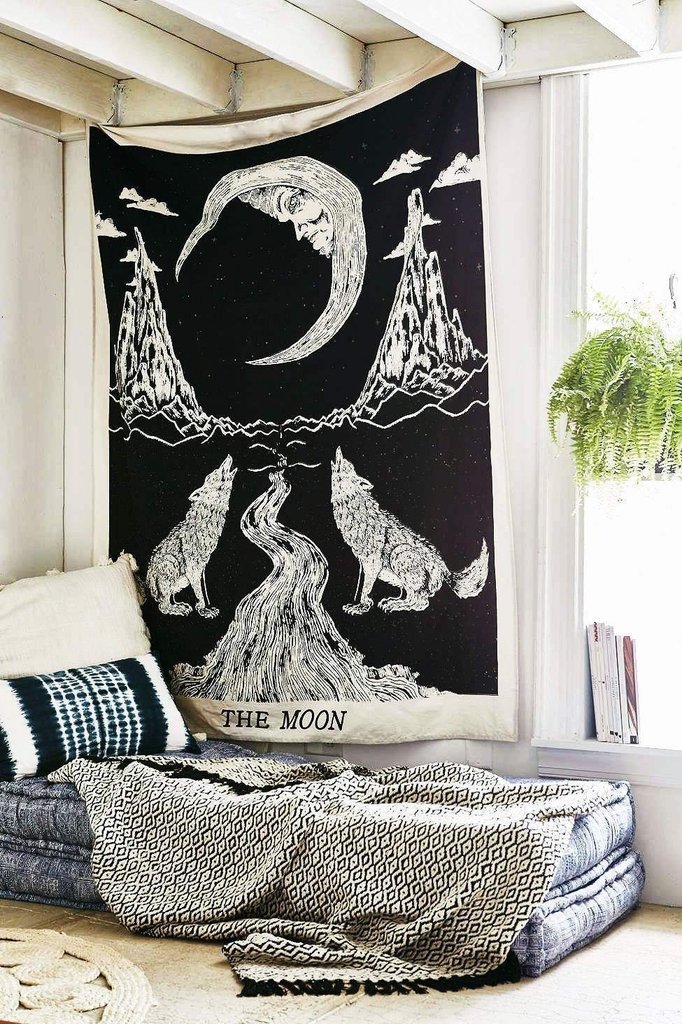 Textile Art Cotton Yoga Mat Bedsheet(Multicolour)-image-44