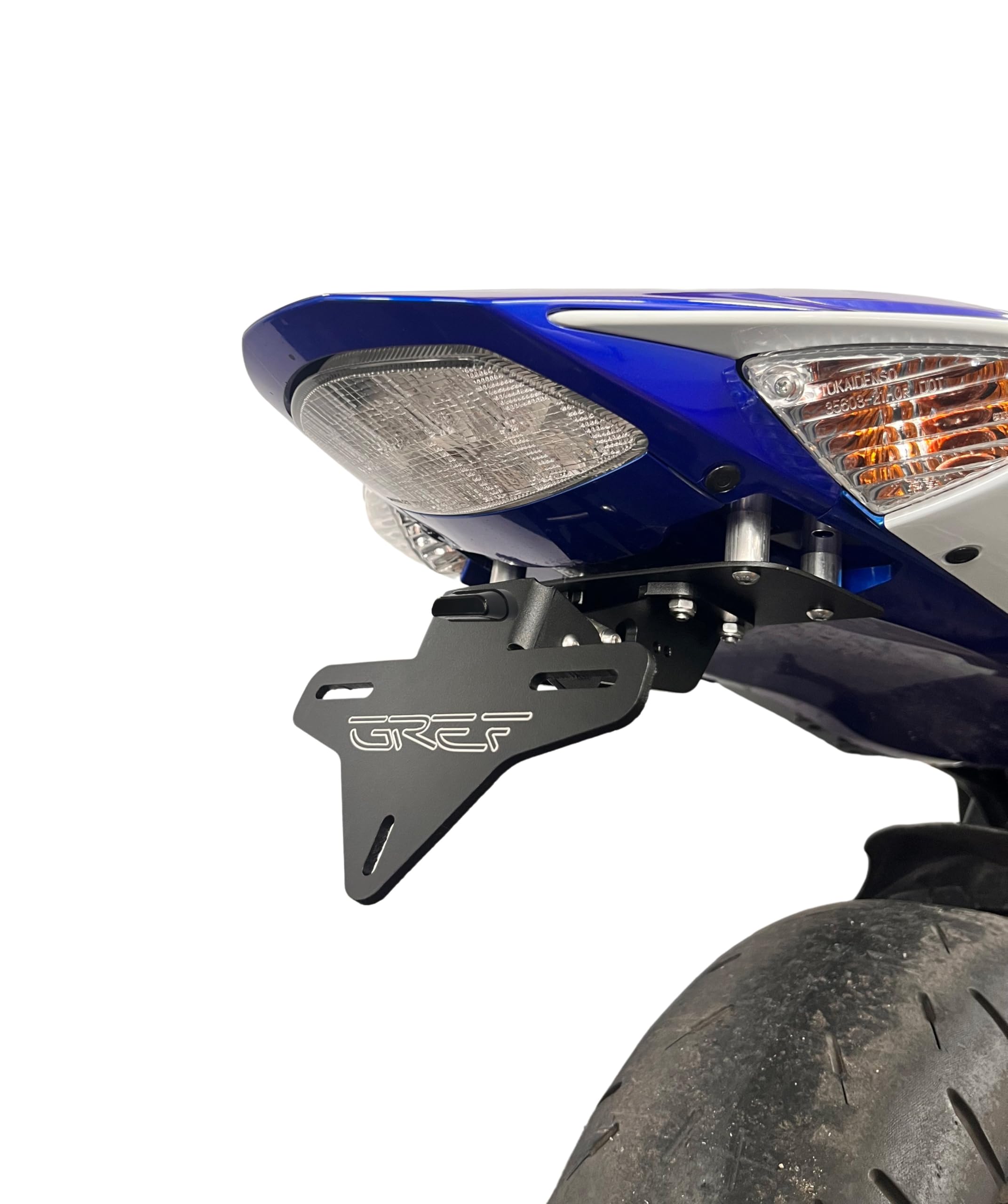 Support de Plaque d'Immatriculation Moto GSXR 1000 GREF - 3