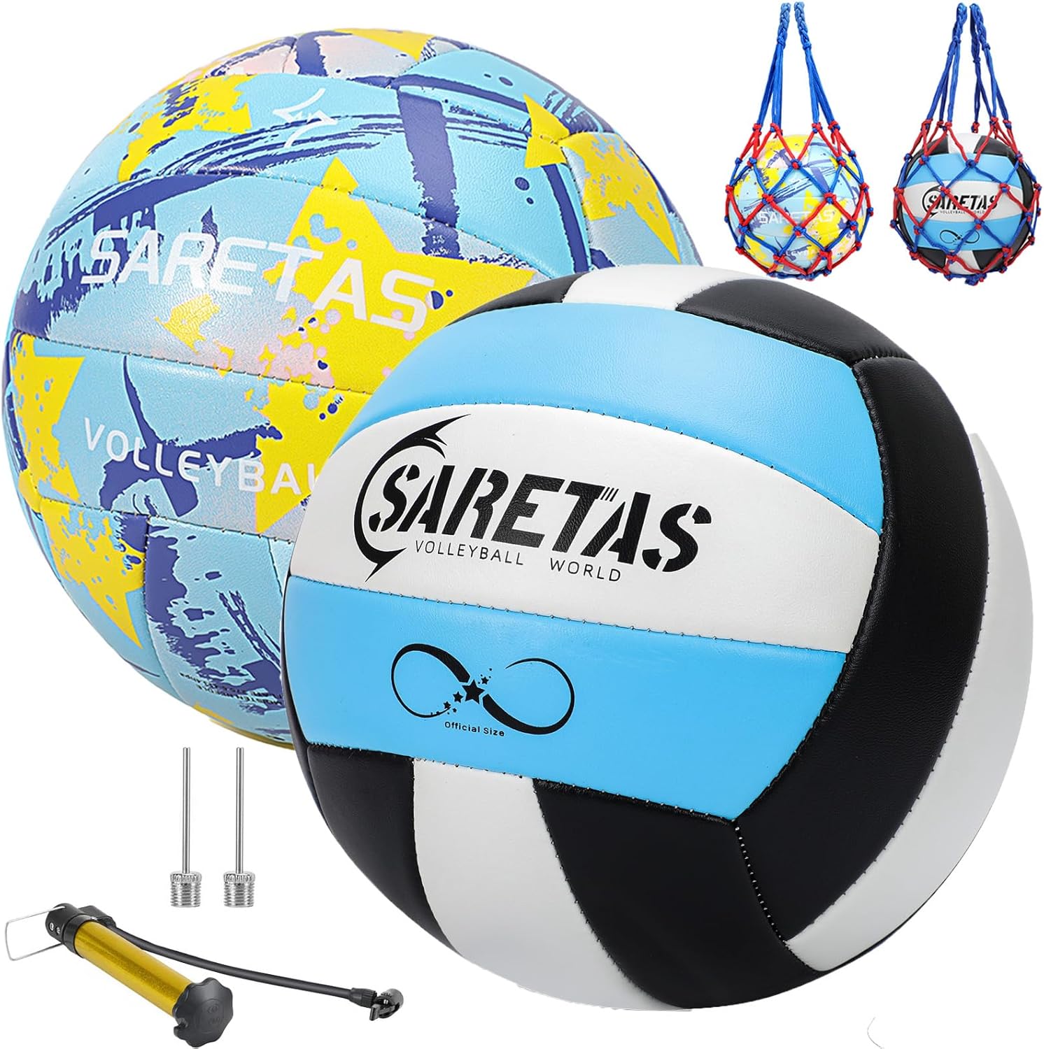 Saretas Volleyball Soft Beach Volleyball Official Size for