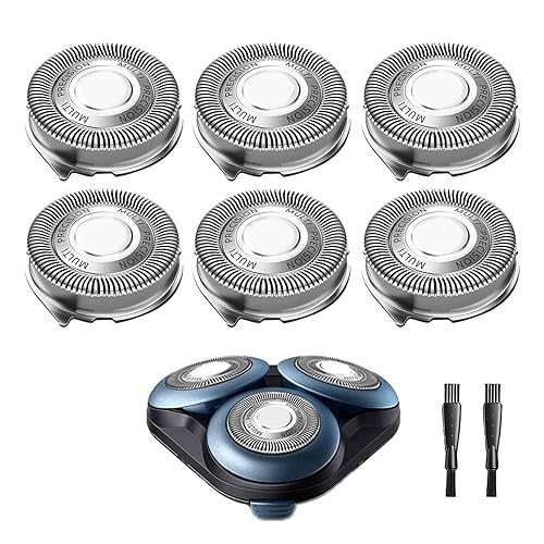 Miniatura 6 de SH50/52 - Cabezales de repuesto compatibles con afeitadoras Philips Series 5000, cuchillas multiprecisión SH50 compatibles con afeitadoras