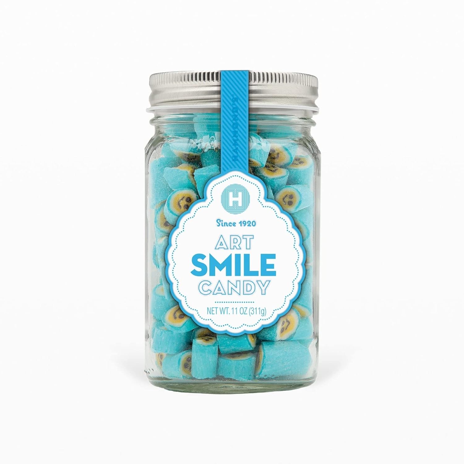 Smile Art Candy Mason Jar
