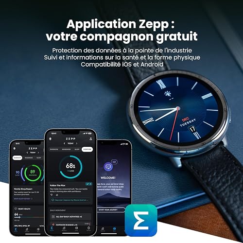 Amazfit Active 2 Smart Watch for Men 44mm, NFC Payment, AI, GPS & Free Maps, 10 Day Battery, Fitness Tracker with 160+ Sports Modes, 5 ATM Water Resistant, Smartwatch for Android & iPhone - 7