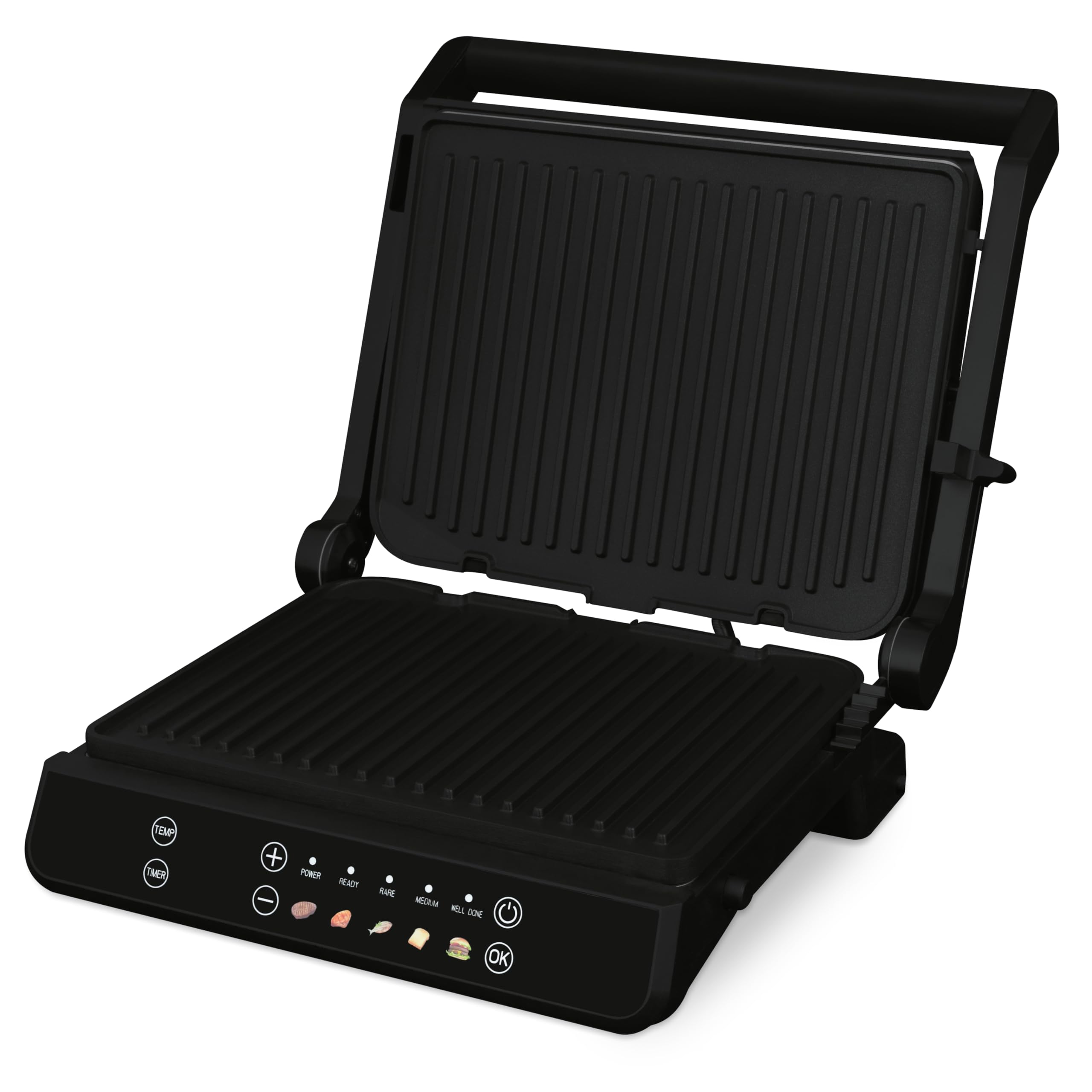 Berlinger Haus – Elektrischer Kontaktgrill 2000 W Kollektion Black Rose
