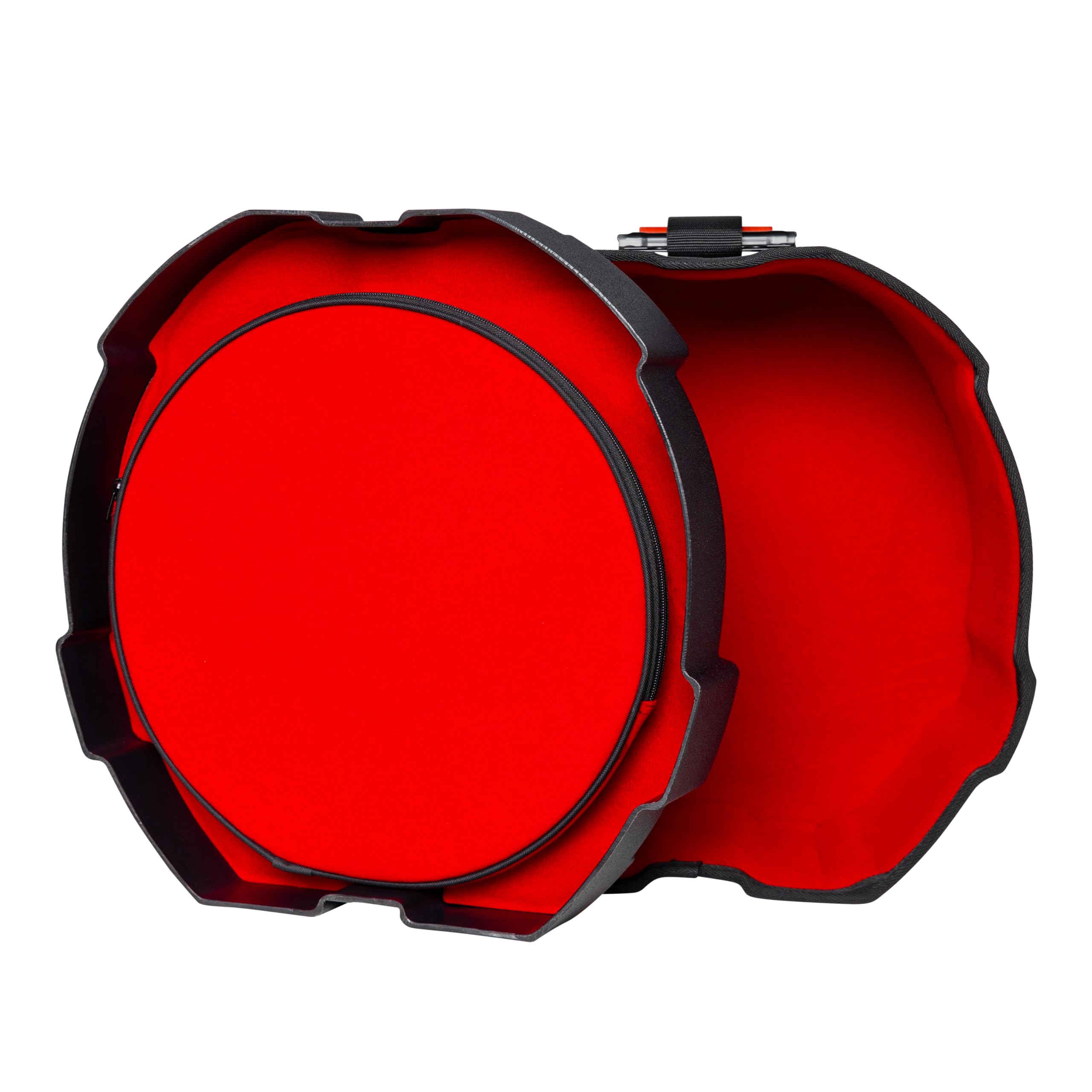 Gator Cases Grooves Roto Snare Case 14''x6,5'', besonders strapazierfähig, langlebig, witterungsbeständig, schwarz (GPC1465SD)