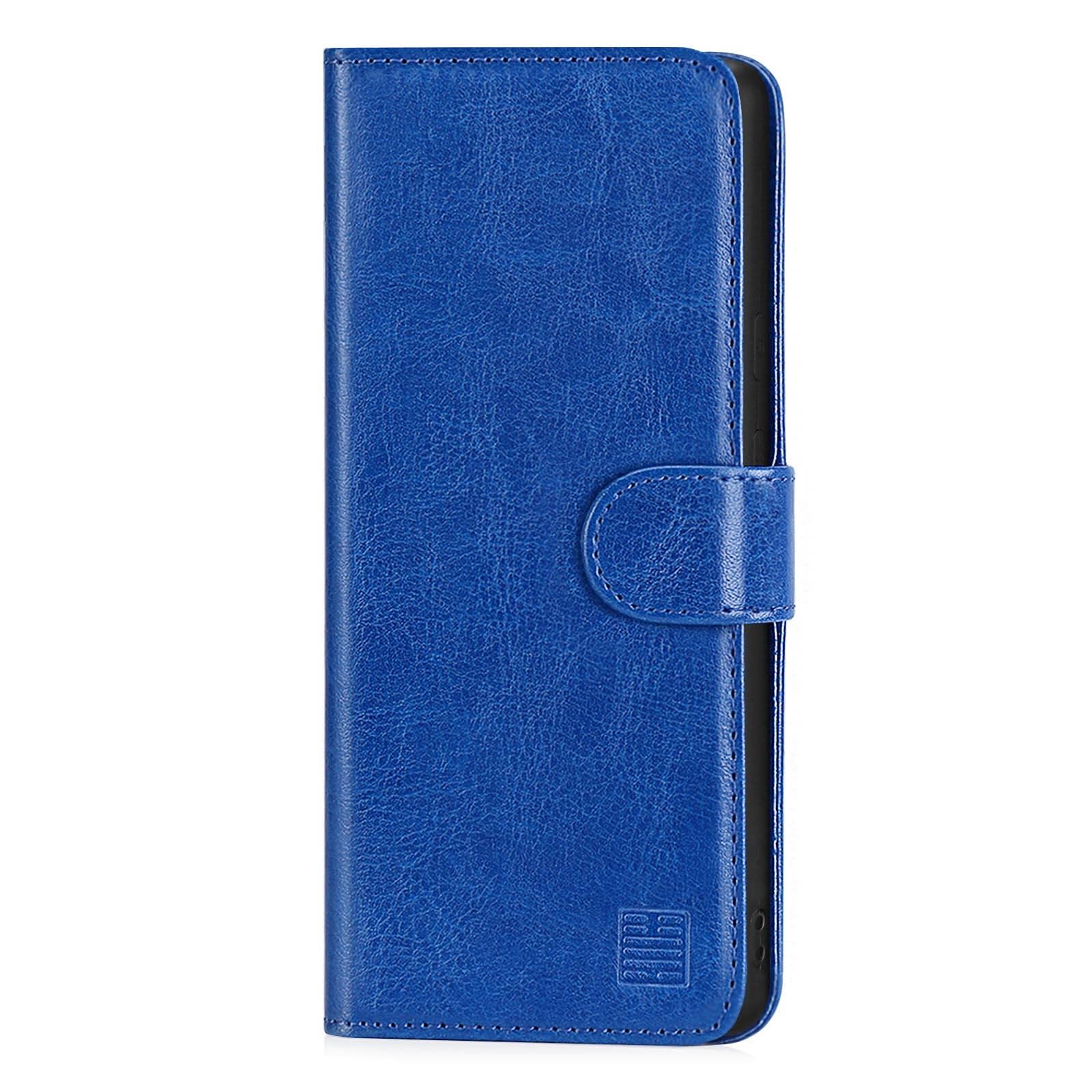 32nd PU Leder Flip Case Für Google Pixel 6A – Mit Magnetverschluss, Kartenfach Und Standfunktion (Violett)