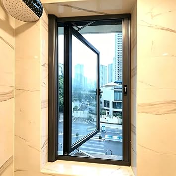 Adjustable DIY Fly Screen Window, Roll Away Flexscreen Windows