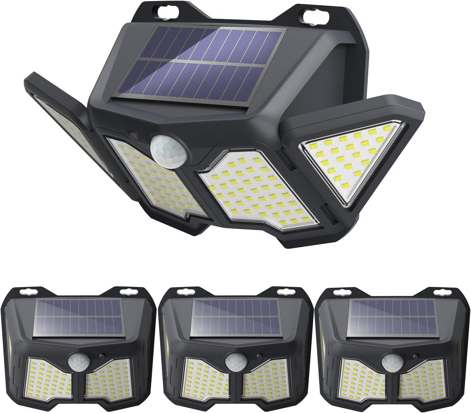 Motion Activated Solar Lights 216 LED Solar Motion Sensor Lights ...